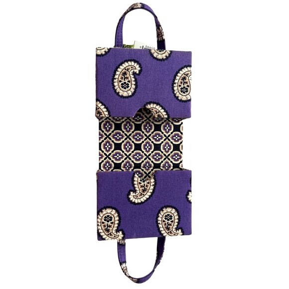 NWT Vera Bradley Playing Cards Mini Bag Simply Violet Cut The Deck Purple Black - Picture 2 of 5